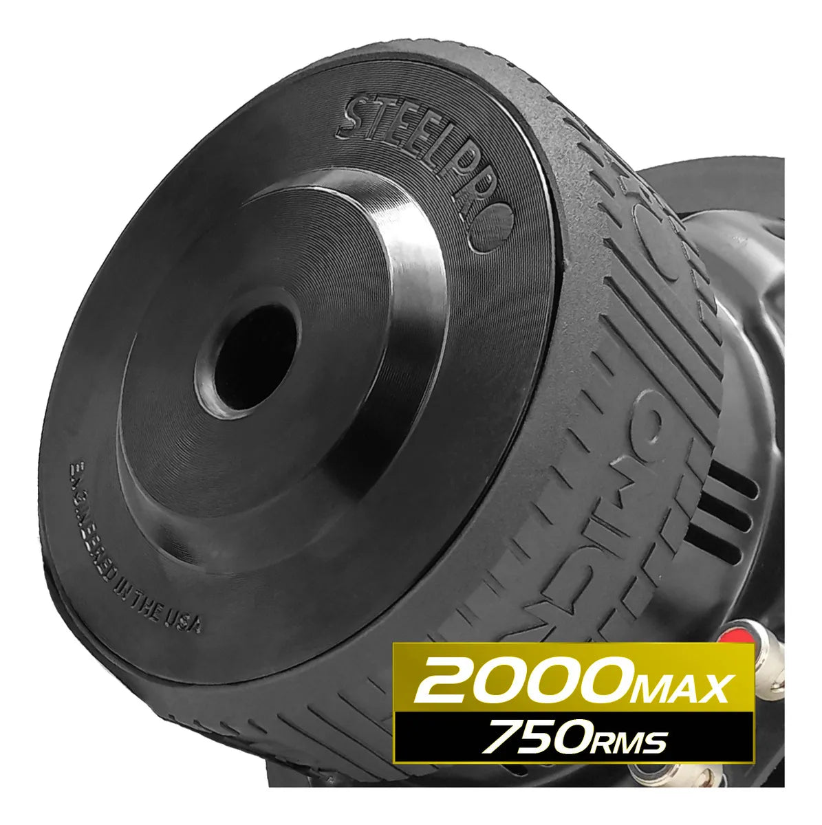 Subwoofer 8 Pulgadas 4+4 Ohms 2000w Max Omicron Steelpro