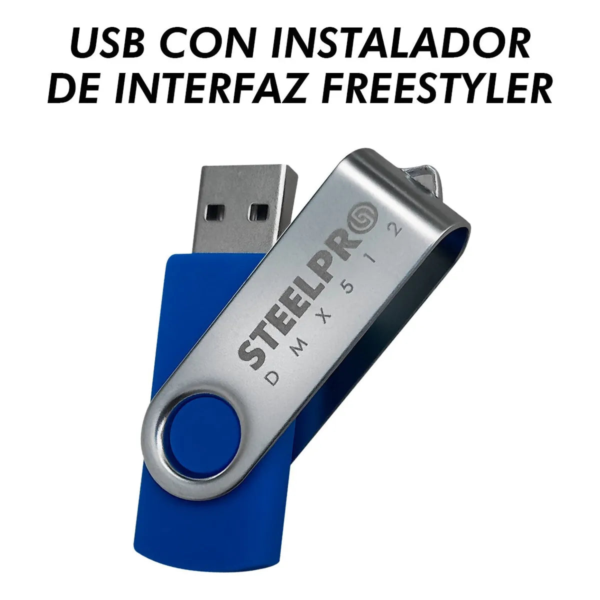 Interface Usb Dmx 512 Freestyler, Linea De Control Steelpro