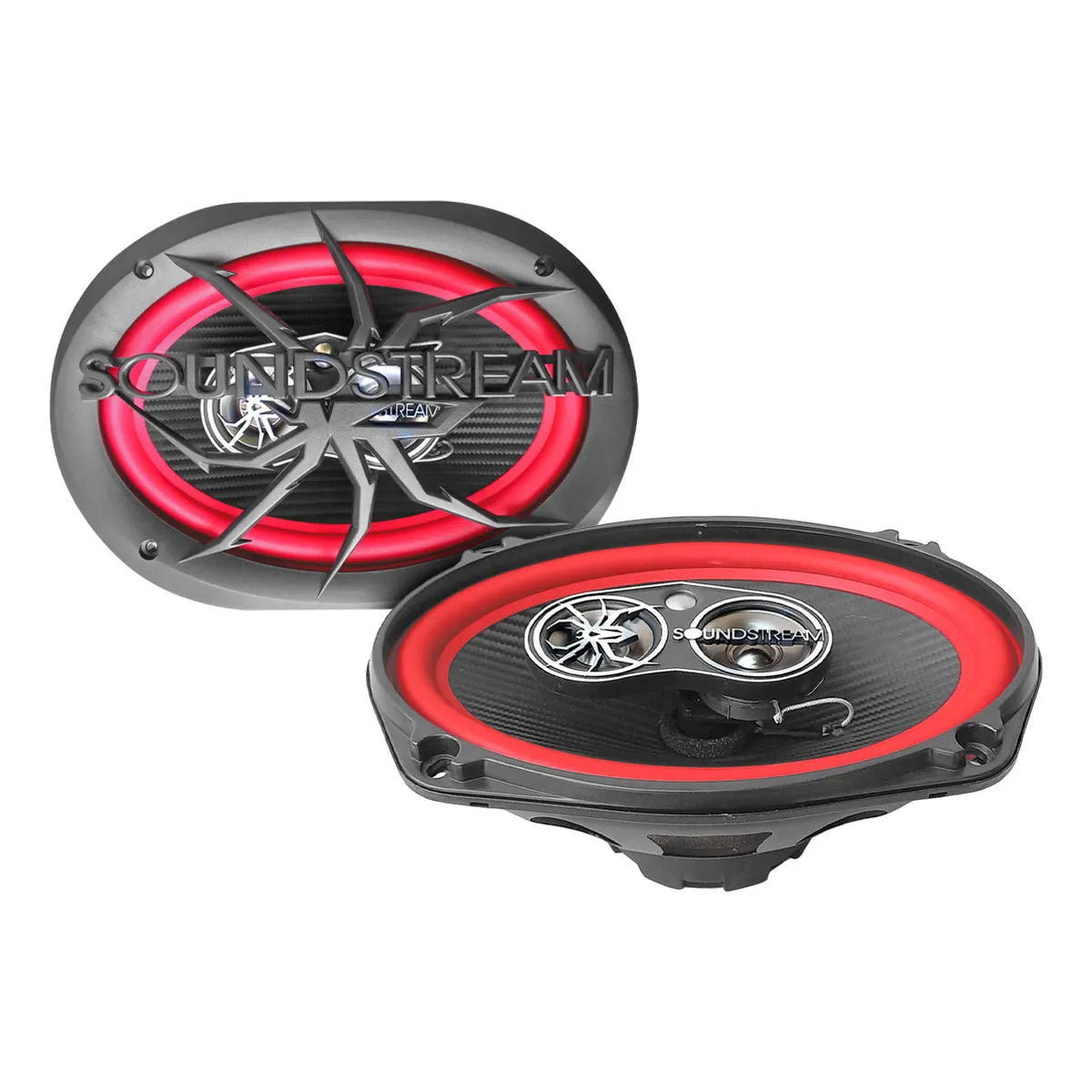 Kit Estereo Pantalla Carplay Bt + Bocinas 6x9 Y 6.5 Steelpro