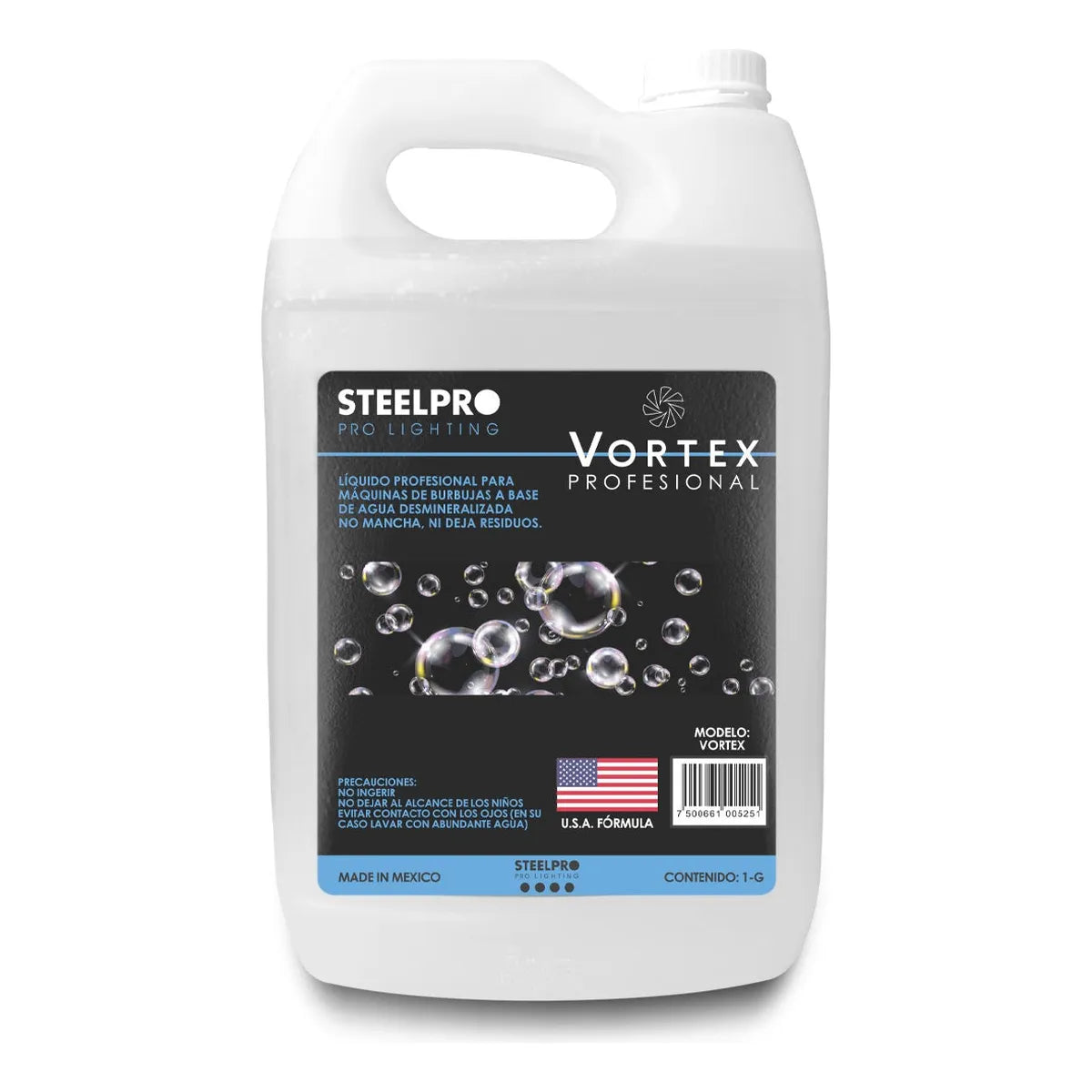 Kit Maquina De Burbuja Eventos + Galon De Burbujas Steelpro