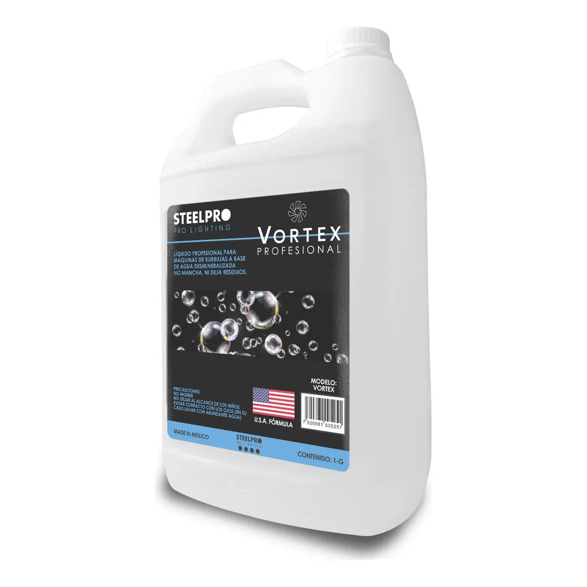 Kit Maquina De Burbuja Eventos + Galon De Burbujas Steelpro