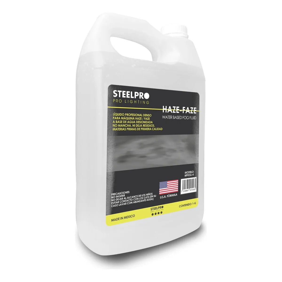 Líquido Para Cámara De Humo Haze Base Agua 1 G Steelpro