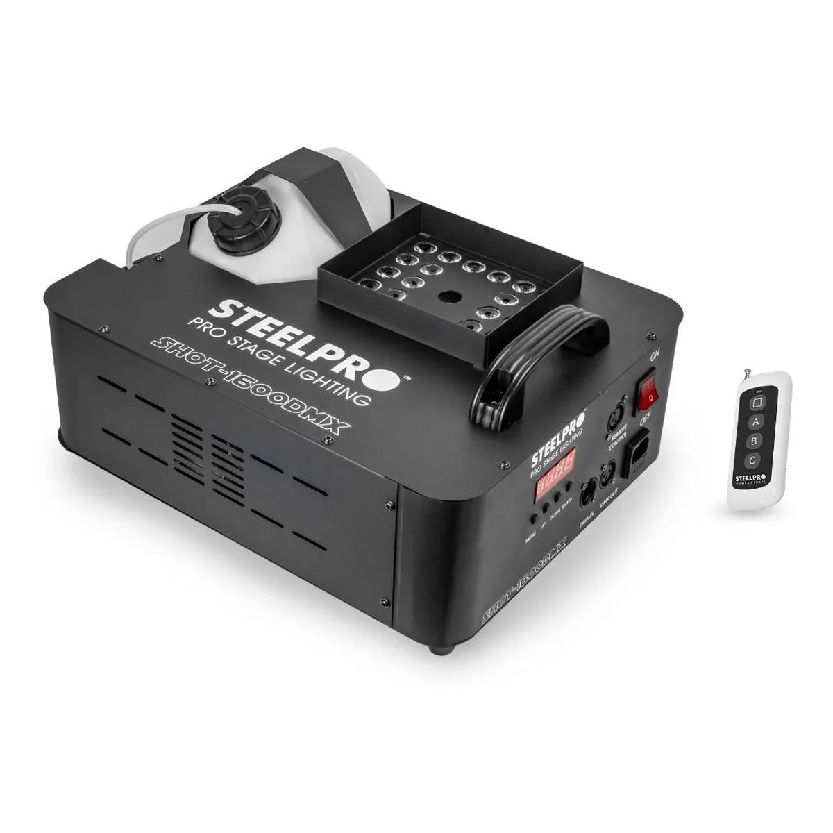 Maquina Cámara De Humo Shot 1600dmx Steelpro - 1600watts