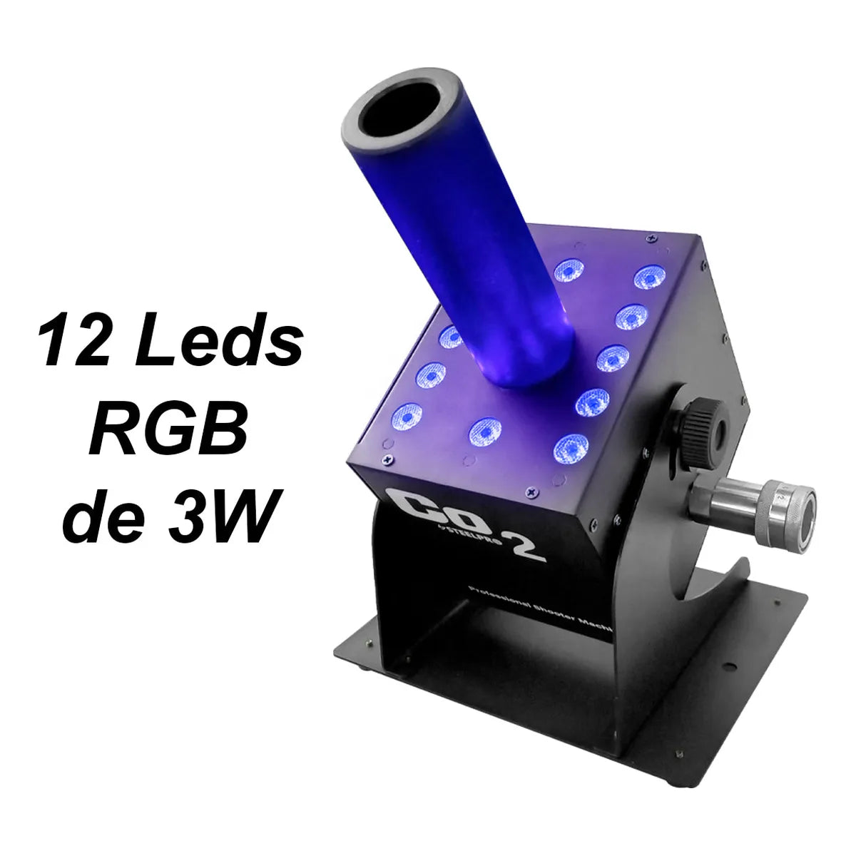Máquina De Efectos Co2 Rgb Escenarios Dj By Steelpro