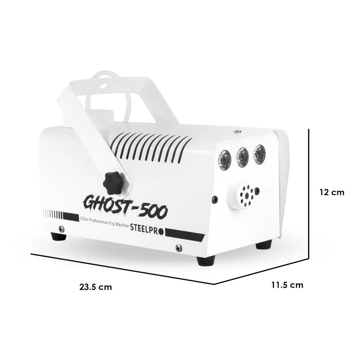 Maquina De Humo 500w + 1 Litro Liquido Ultra Niebla Steelpro