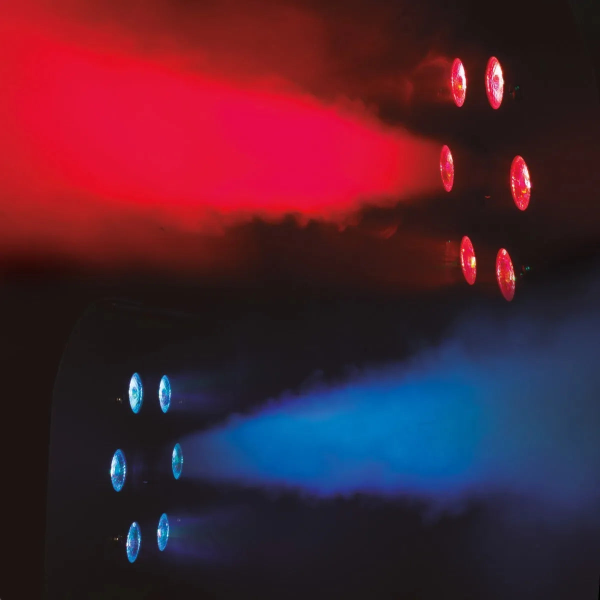 Maquina Humo Dmx 1200w Led Rgb Control Inalambrico Steelpro