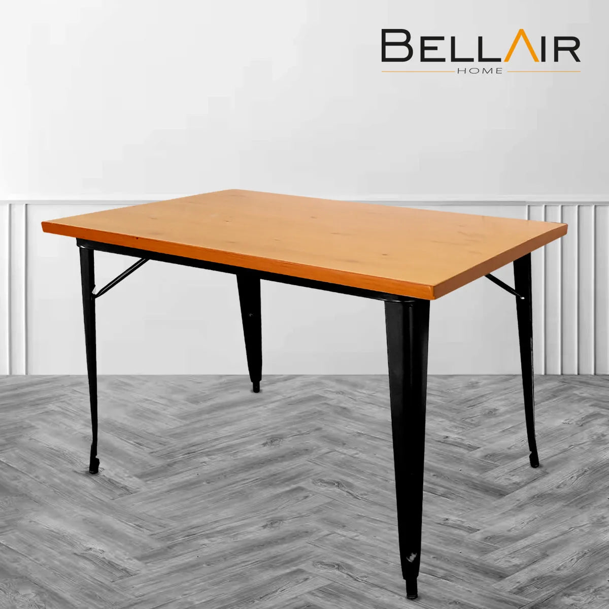 Mesa De Comedor Tolix Rectangular 120x80 By Bellair