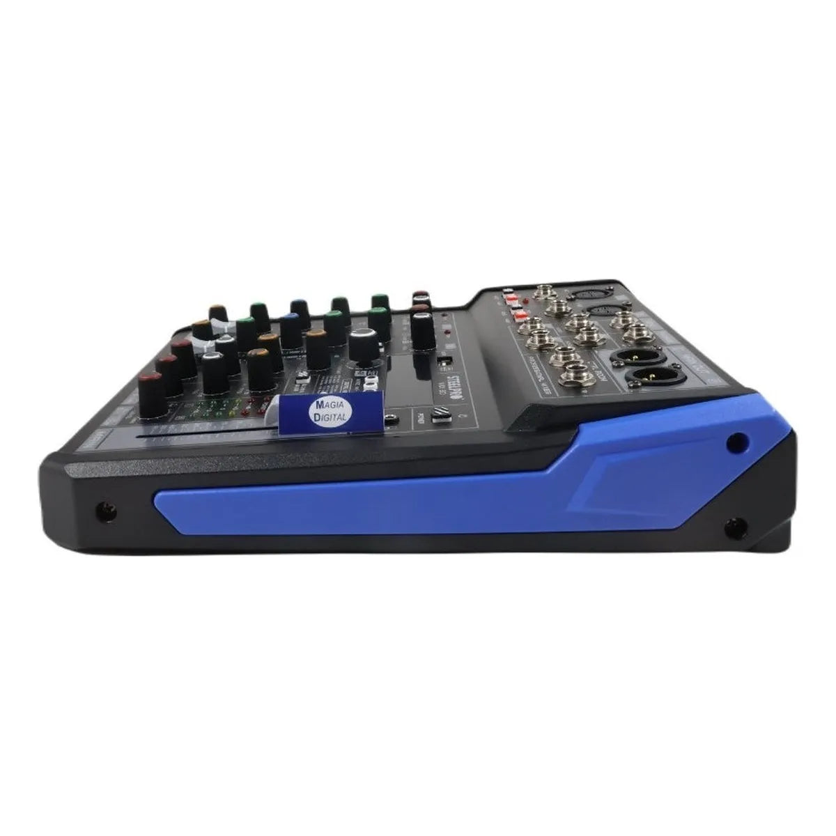 Mezcladora Audio 6 Canales 99 Efectos Bluetooth By Steelpro
