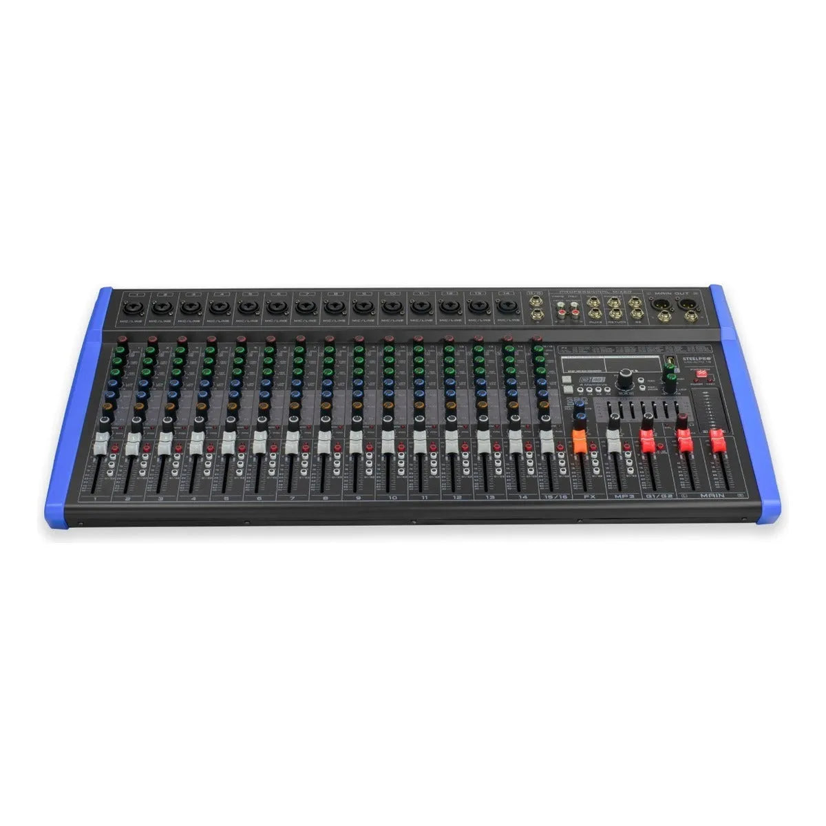 Mezcladora Audio Profesional 380-dsp Mix-alto 16 By Steelpro
