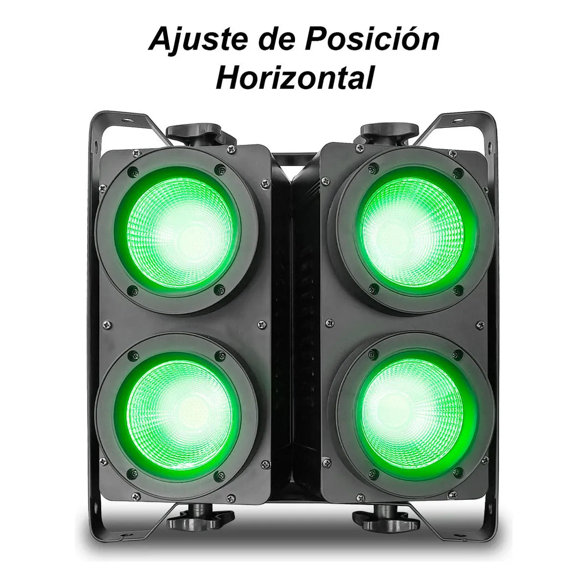 Mini Blinder Con Case 4 Leds De 100w Rgb By Steelpro