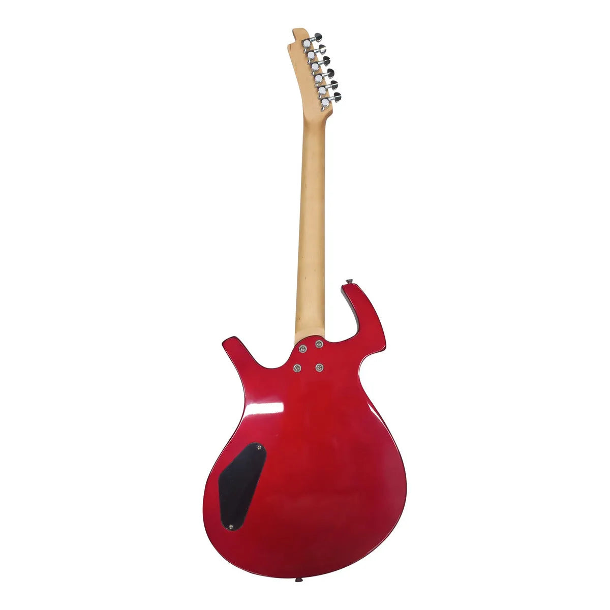 Paquete Guitarra Electrica Jethro Series By Steelpro 036 Color Rojo