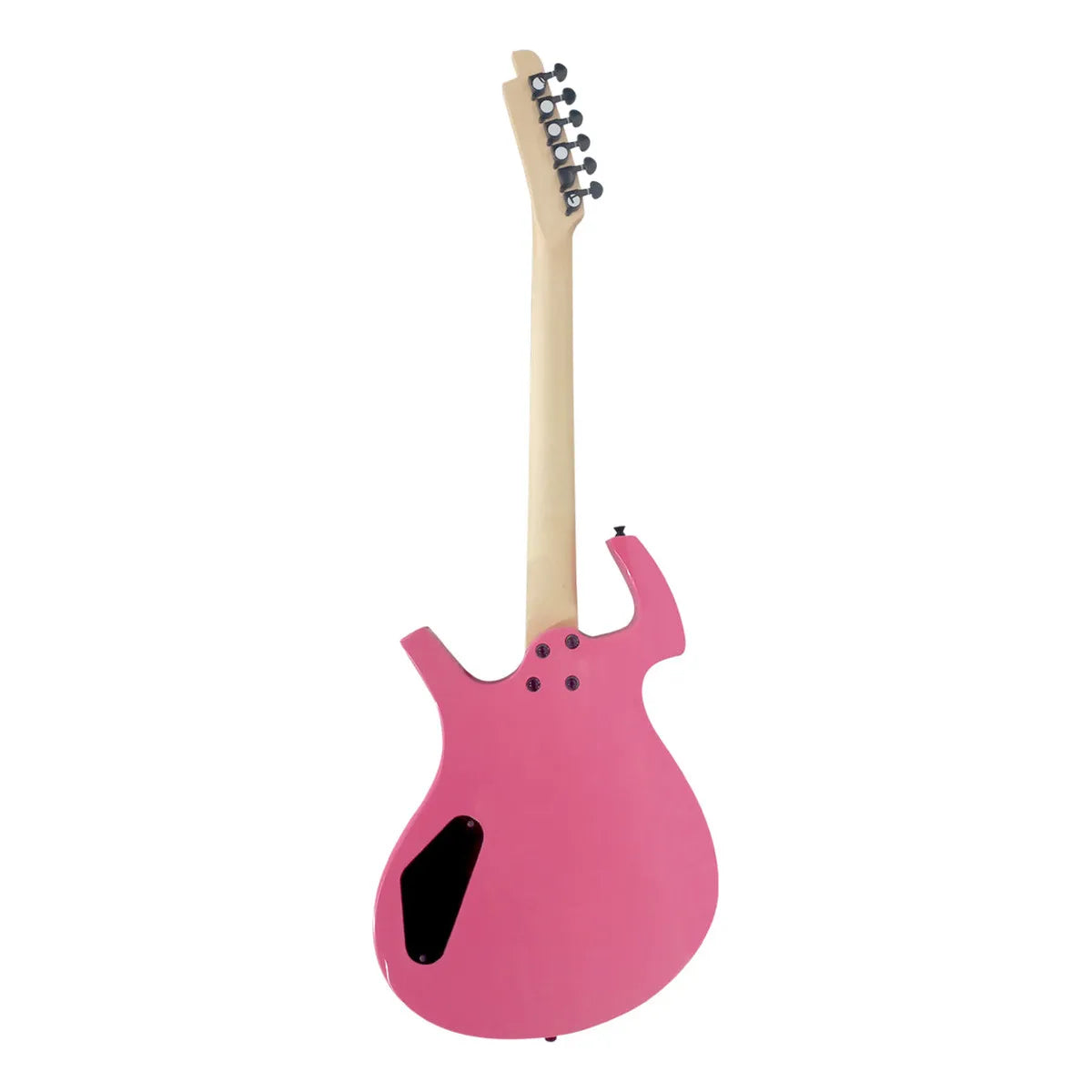 Paquete Guitarra Electrica Jethro Series By Steelpro 040-sk Color Rosa Chicle