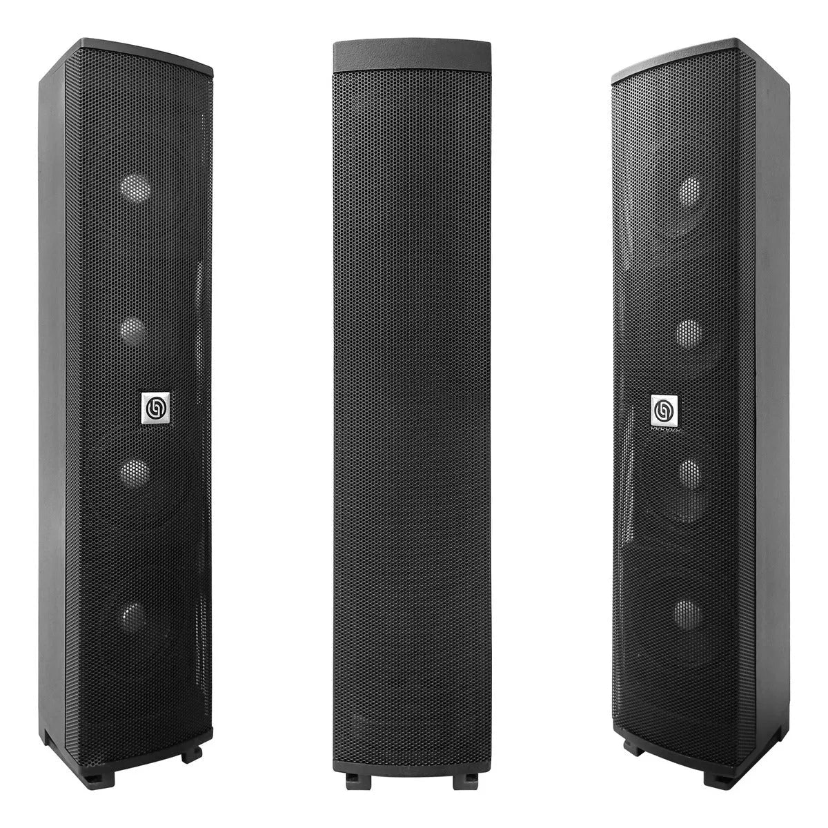 Sistema De Audio Profesional Columna Orion By Steelpro Color Neegro