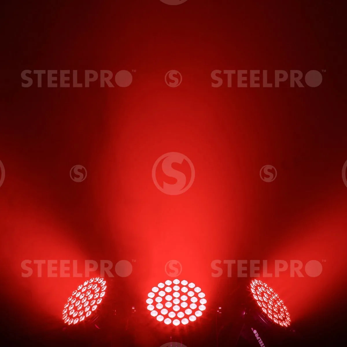 Steelpro - Cañon Par Led 40 X 3 Watts - Rgb 3 En 1 - 403-mpr