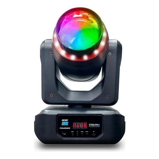 Steelpro Cabeza Móvil Beam Mini 1r Turing 1x80w Con Aro Smd