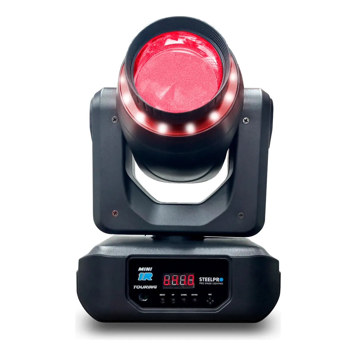 Steelpro Cabeza Móvil Beam Mini 1r Turing 1x80w Con Aro Smd