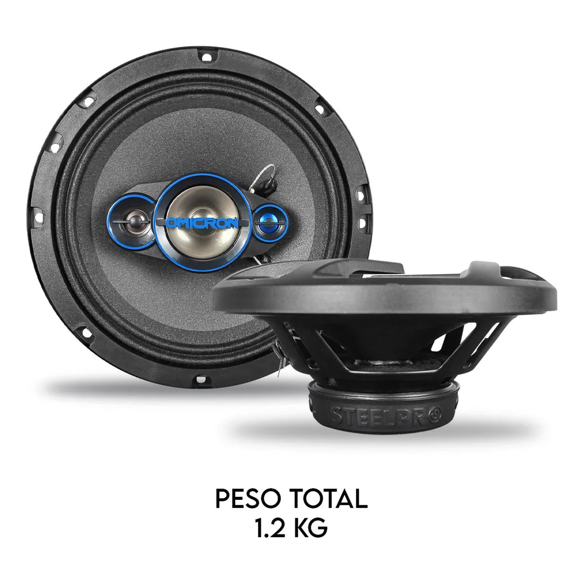 Steelpro Kit Autoestereo Bluetooth Y Bocinas 6.5 Usb-sd Card