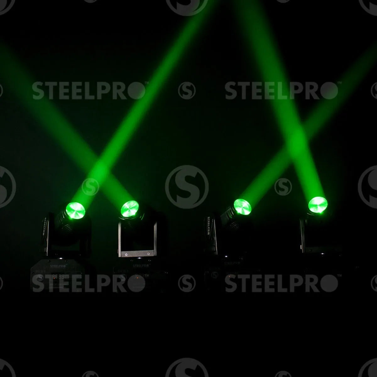 Steelpro Mini Cabeza Móvil Beam Rgbw, 4 En 1, 15 Watts