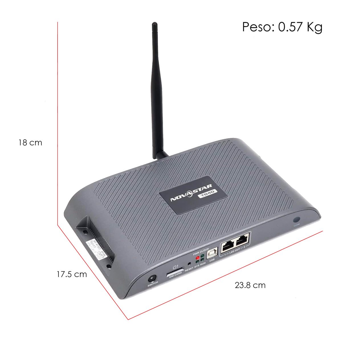 TB40 Procesador Video Controlador Pantalla Led Novastar