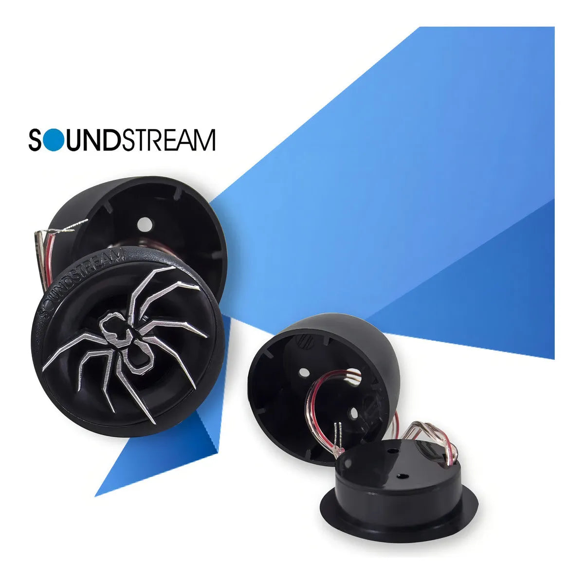 Tweeter Soundstream Con Crossover 150 Watts Tws.7 Color Negro