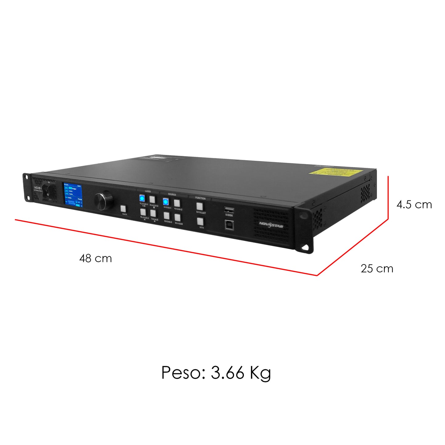 VC10PRO Procesador Video Controlador Pantalla Led Novastar