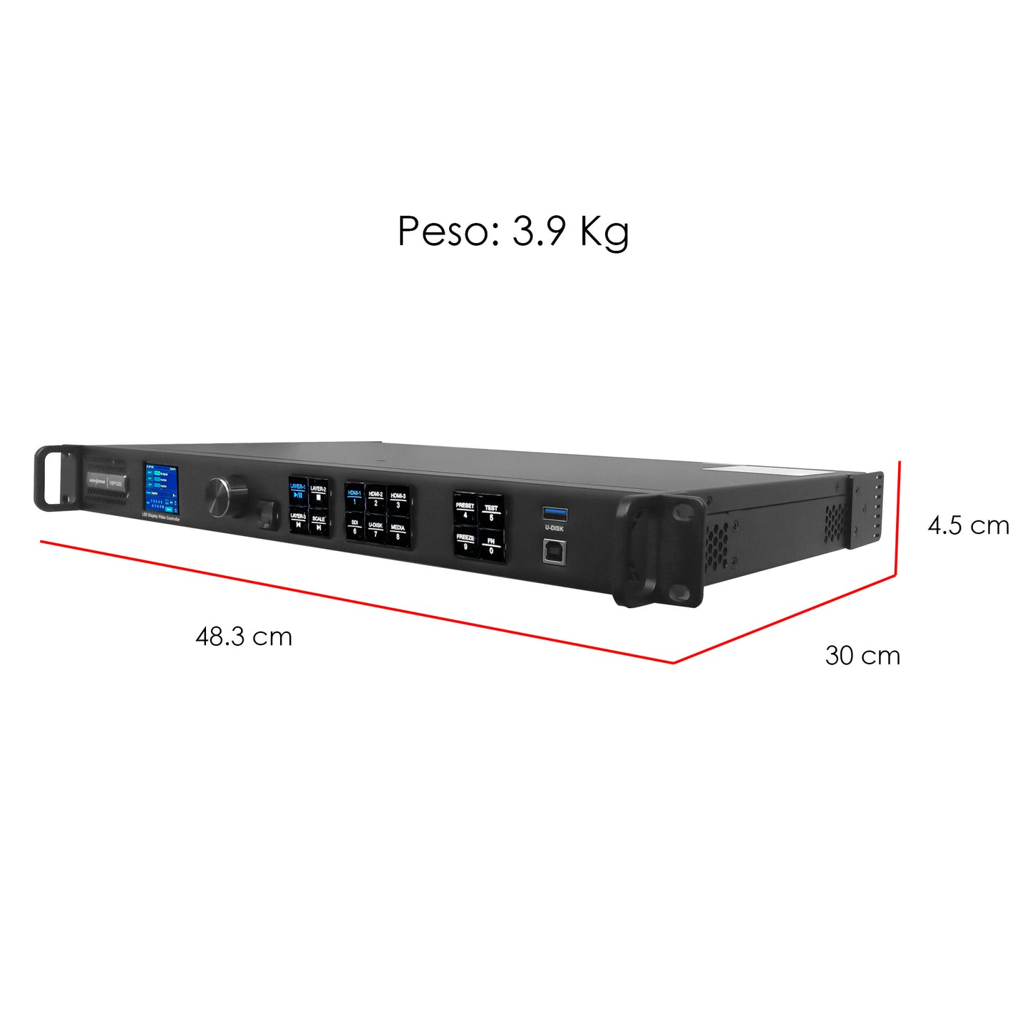 VSP1000 Procesador Video Controlador Pantalla Led Novastar