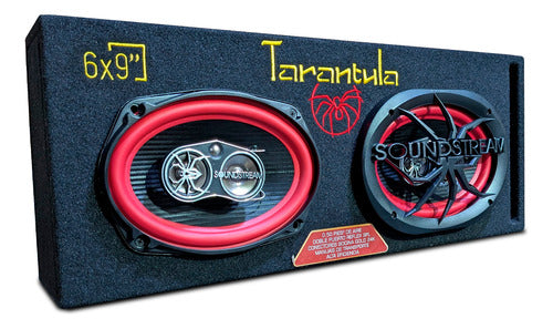 Cajon Tarantula C/bocinas 6x9puLG Porteado 4vias Soundstream