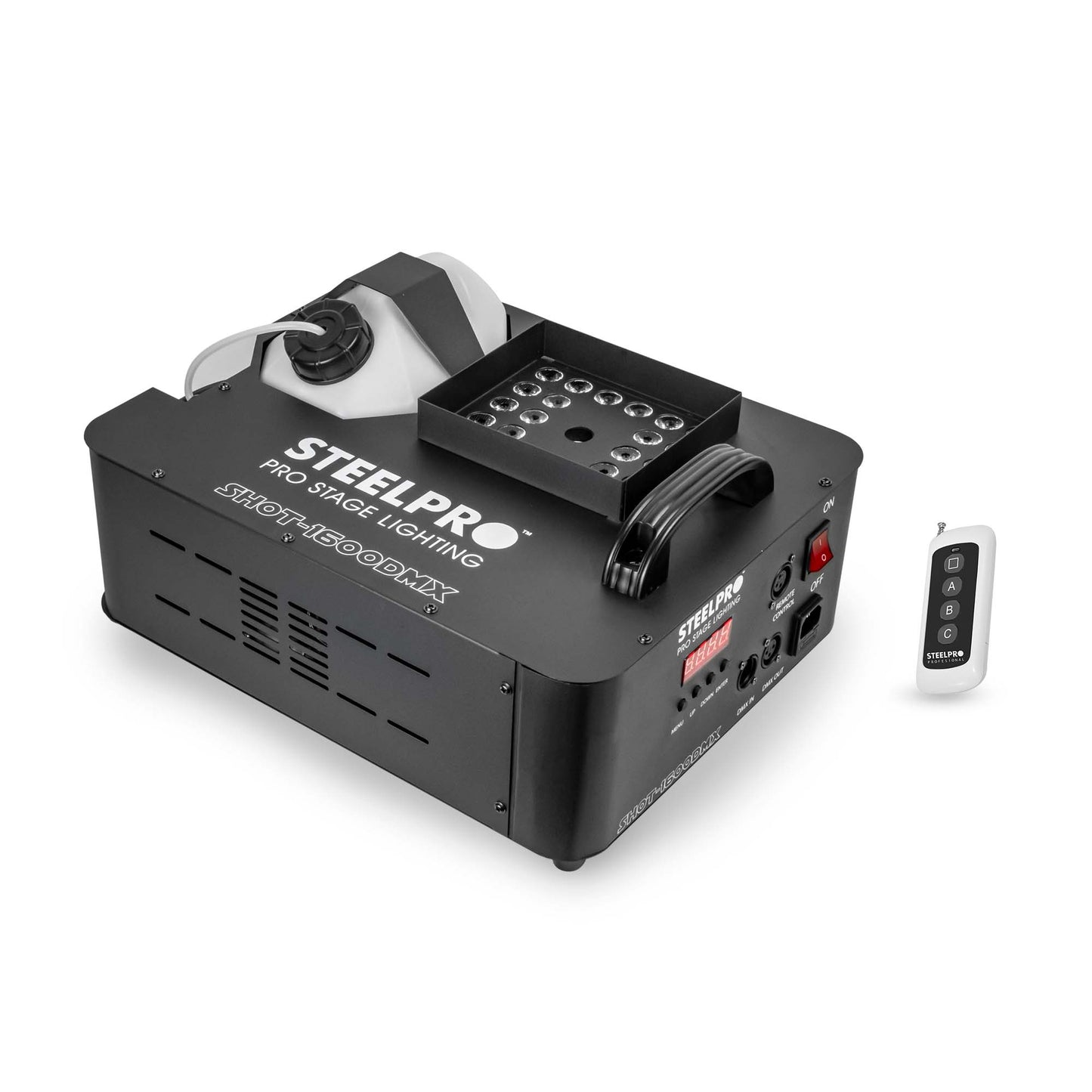 Maquina Cámara De Humo Shot 1600dmx Steelpro - 1600watts