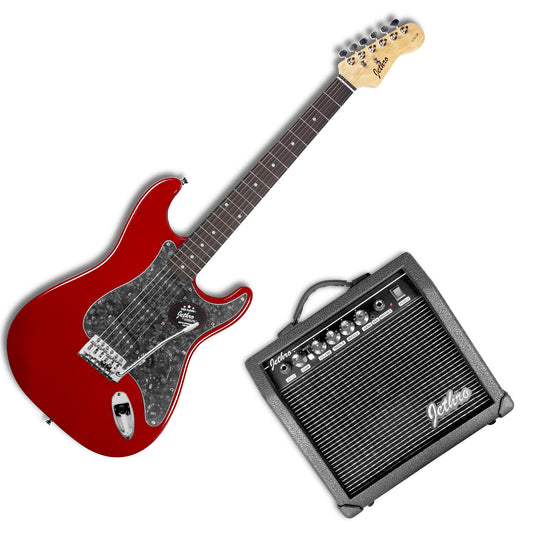 Paquete Guitarra Electrica Jethro 019-SK Series By Steelpro Str