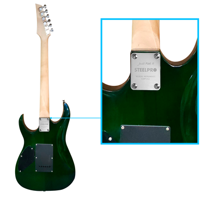 Paquete Guitarra Electrica Jethro 044-SK Series By Steelpro