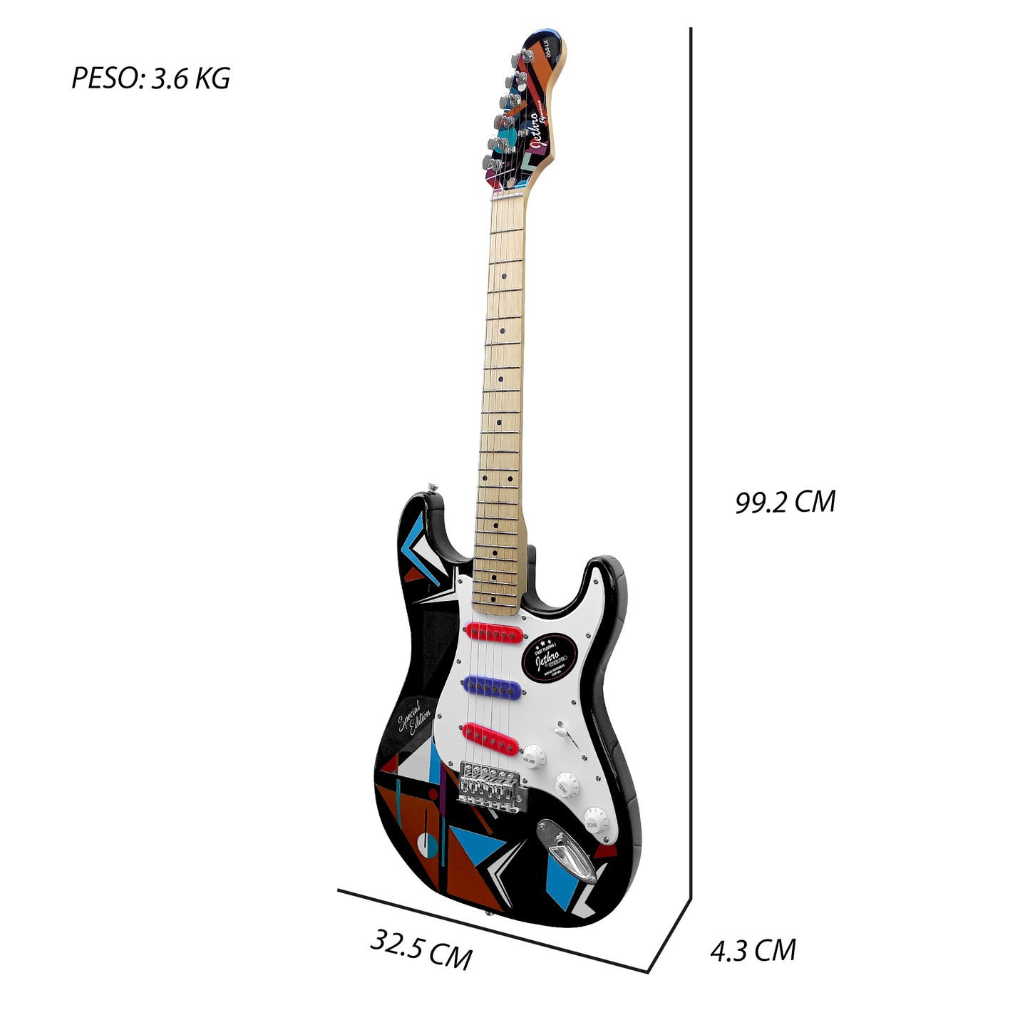 Guitarra Electrica Jethro Series 064-LX