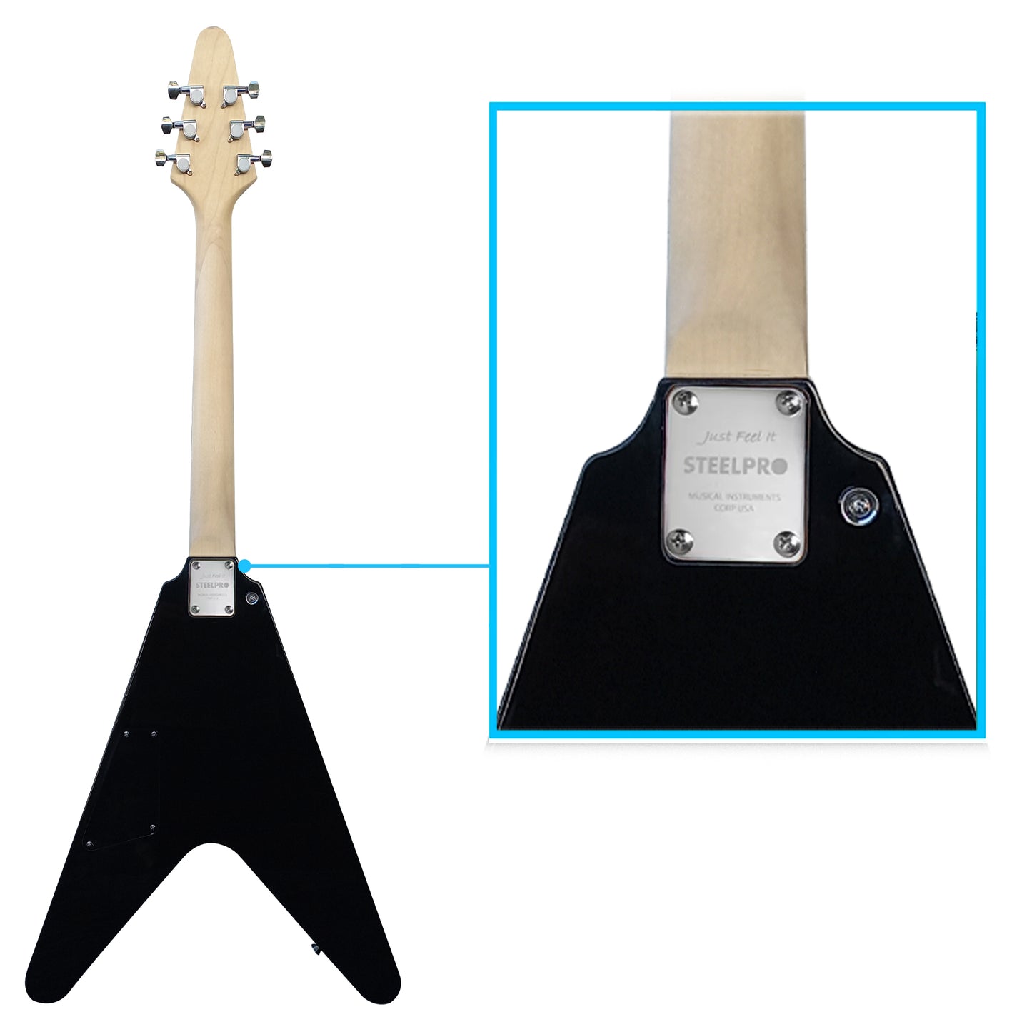 Guitarra Electrica Series Jethro By Steelpro 071-lx