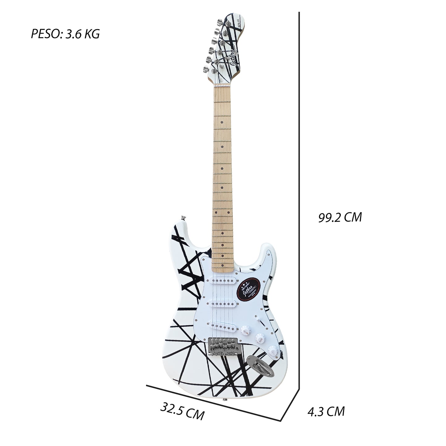 Guitarra Electrica Jethro Series By Steelpro 076-lx