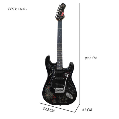 Guitarra Electrica Jethro Series By Steelpro 078-lx