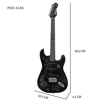 Paquete Guitarra Electrica Jethro 078-SK Series By Steelpro