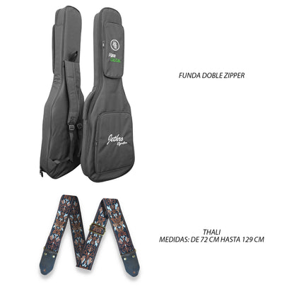 Guitarra Edición Limitada 090 Js-mk By Steelpro 50 Unidades Diestro Miel Maple