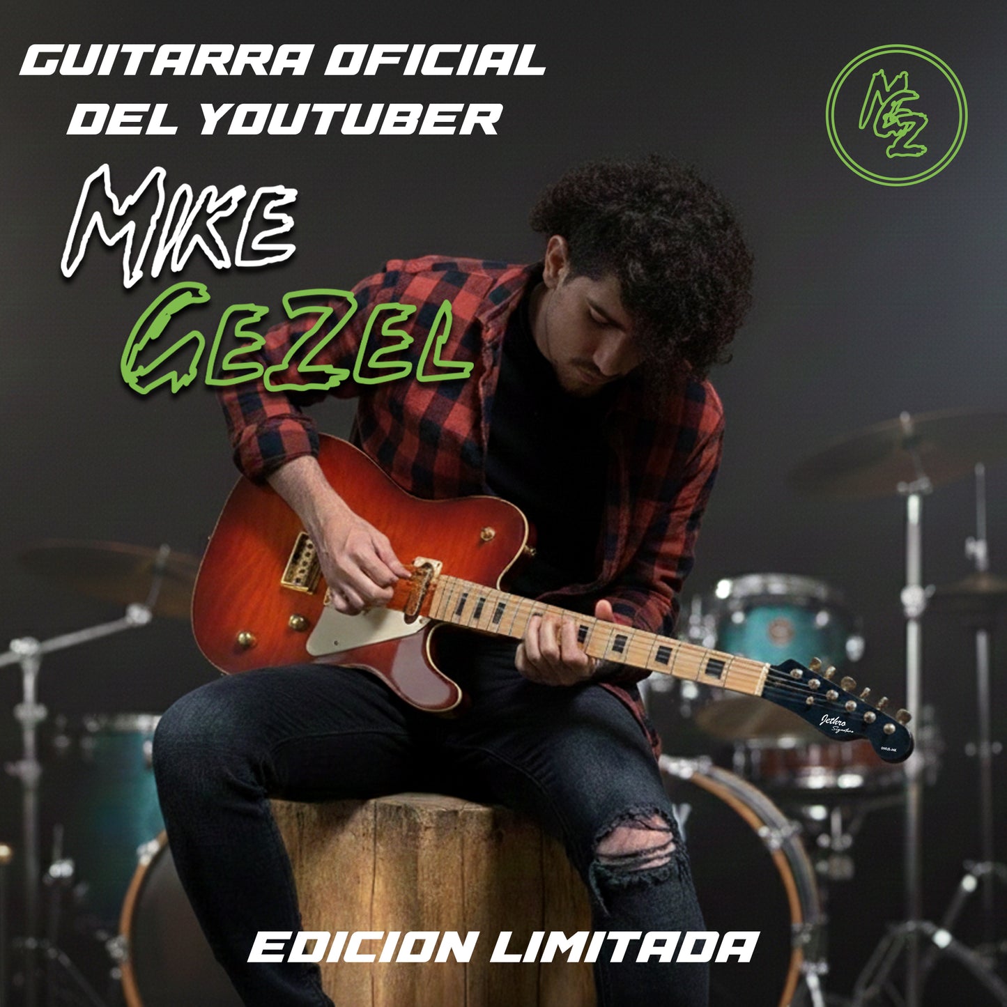 Guitarra Edición Limitada 090 Js-mk By Steelpro 50 Unidades Diestro Miel Maple