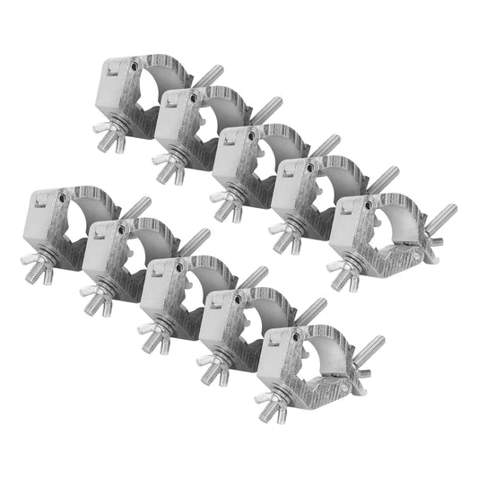 Clamp Hamburguesa 1.25 10 Pzas Dj Estructura Luces Aluminio