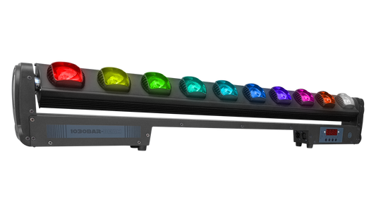 1030 BAR BEAM Steelpro – Barra LED RGBW 300W con 127 Efectos y Control DMX