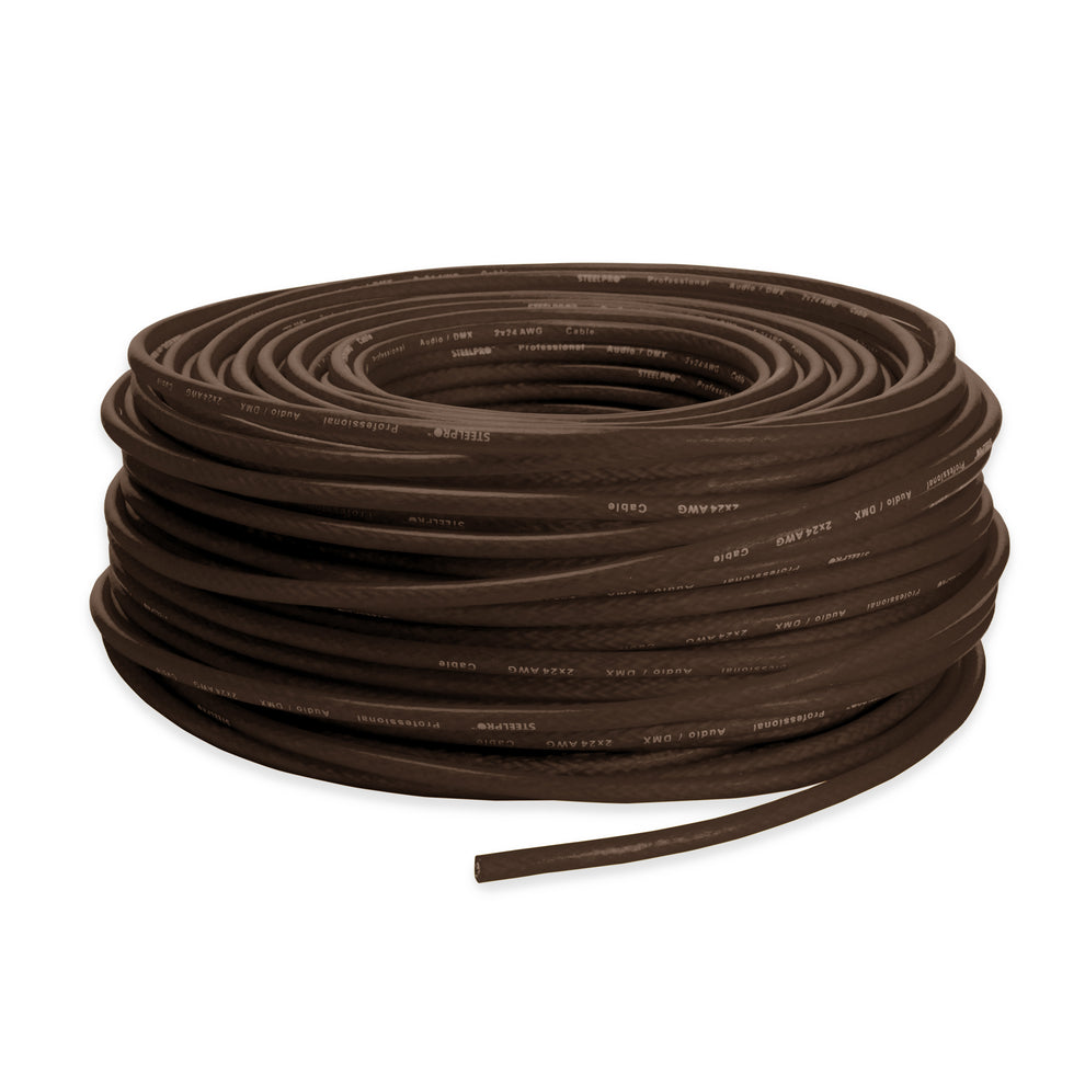 CBL-ICE-NG Rollo de Cable Negro Xlr 100m Balanceado Pro Dmx-Audio Stee ...