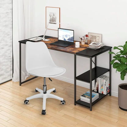 2 Sillas Giratoria Oficina Acolchonada Ergonómica Bellair