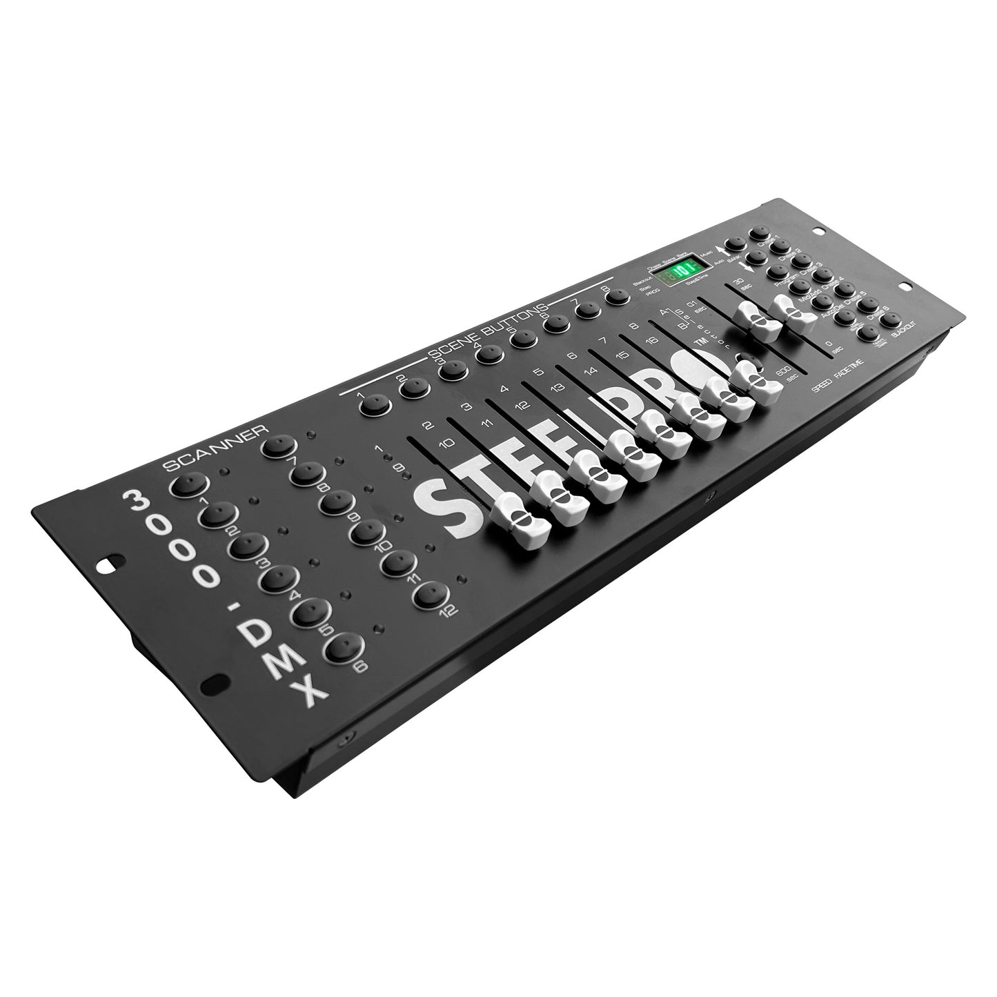 Controlador Dmx512 ,12 Escaners  , 192 Canales -  Steelpro
