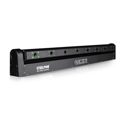 GEMINI Barra Láser Verde 8X100mw Luces Dj Steelpro