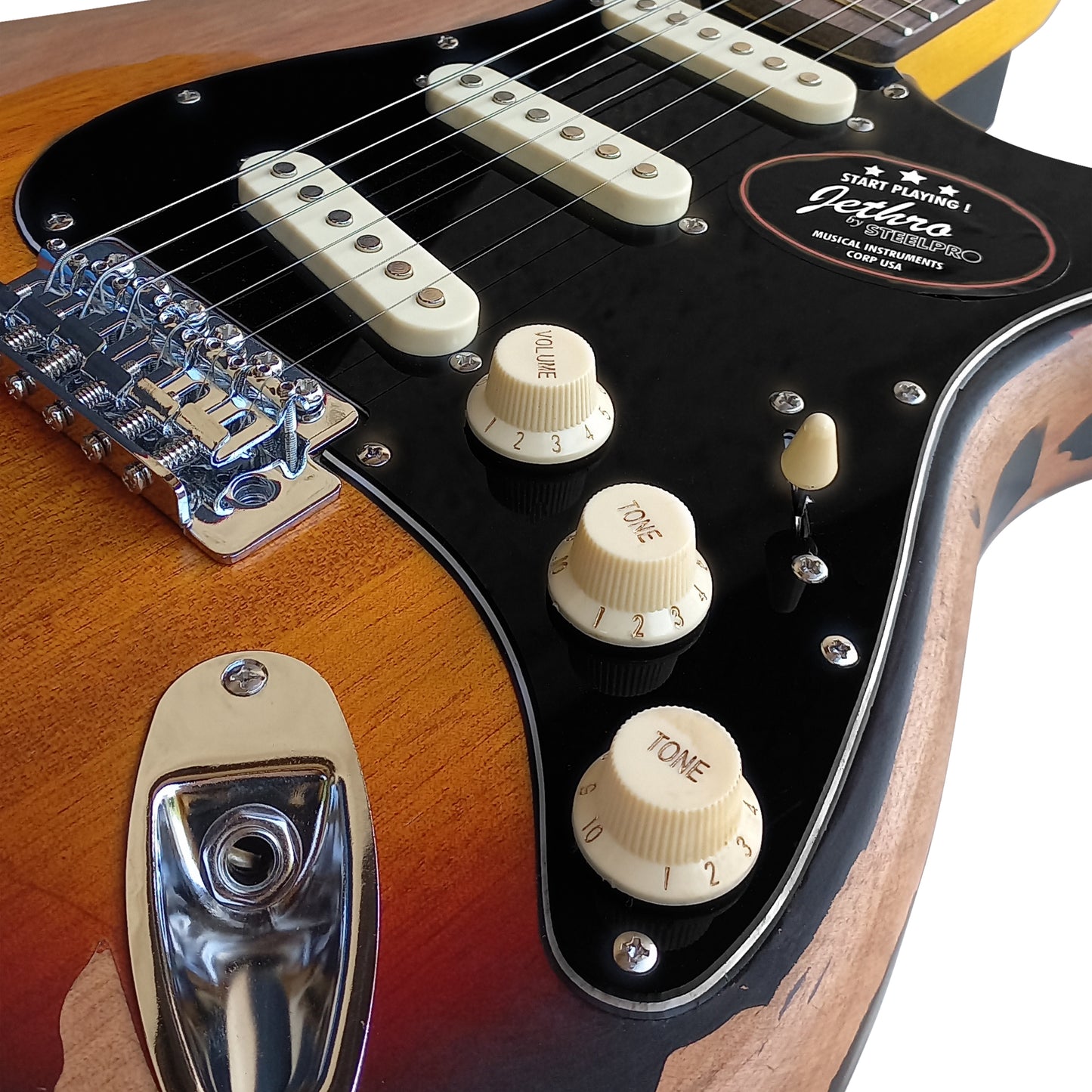 Guitarra Eléctrica Steelpro Jethro 300-LX Relic Premium 39