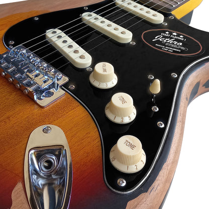 Guitarra Eléctrica Steelpro Jethro 300-LX Relic Premium 39
