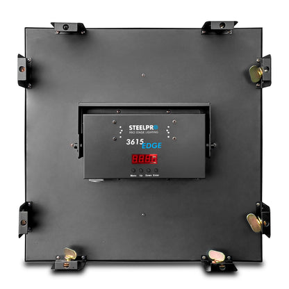 3615-EDGE K Set de 4 Paneles Profesionales Led 36x15w Rgbw Con Case Steelpro