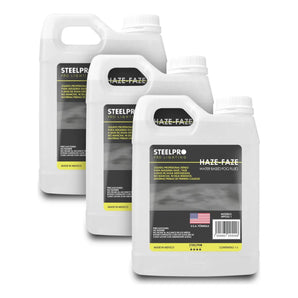 3 Líquidos Para Cámara De Humo Haze Base Agua 1l Steelpro