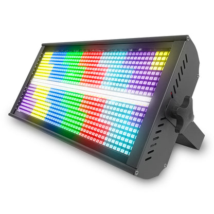 Case 8 Estrobos Steelpro 960 Leds RGBW+Estrobo 488-STR-K8