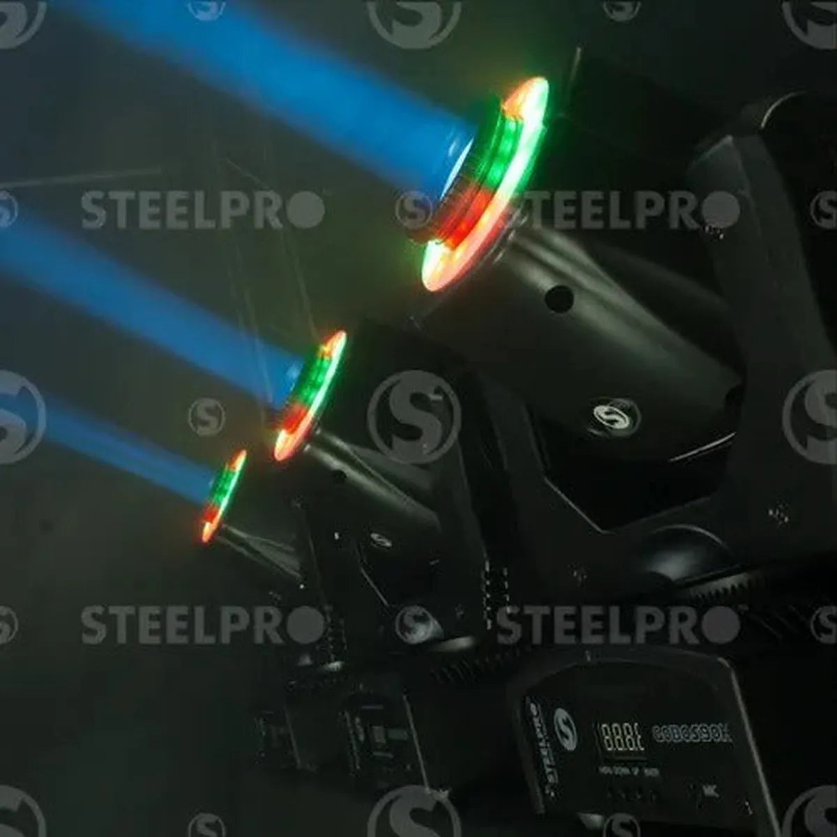 4 Cabezas Móvil Spot Con Gobos 90 Watts