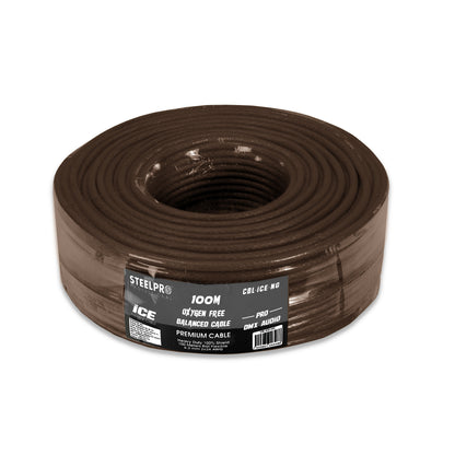 Cable Xlr 100m Balanceado Cbl-ice-ng Dmx Microfono Steelpro